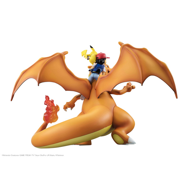 G.E.M. ポケットモンスター サトシ&ピカチュウ&リザードン 彩色済み