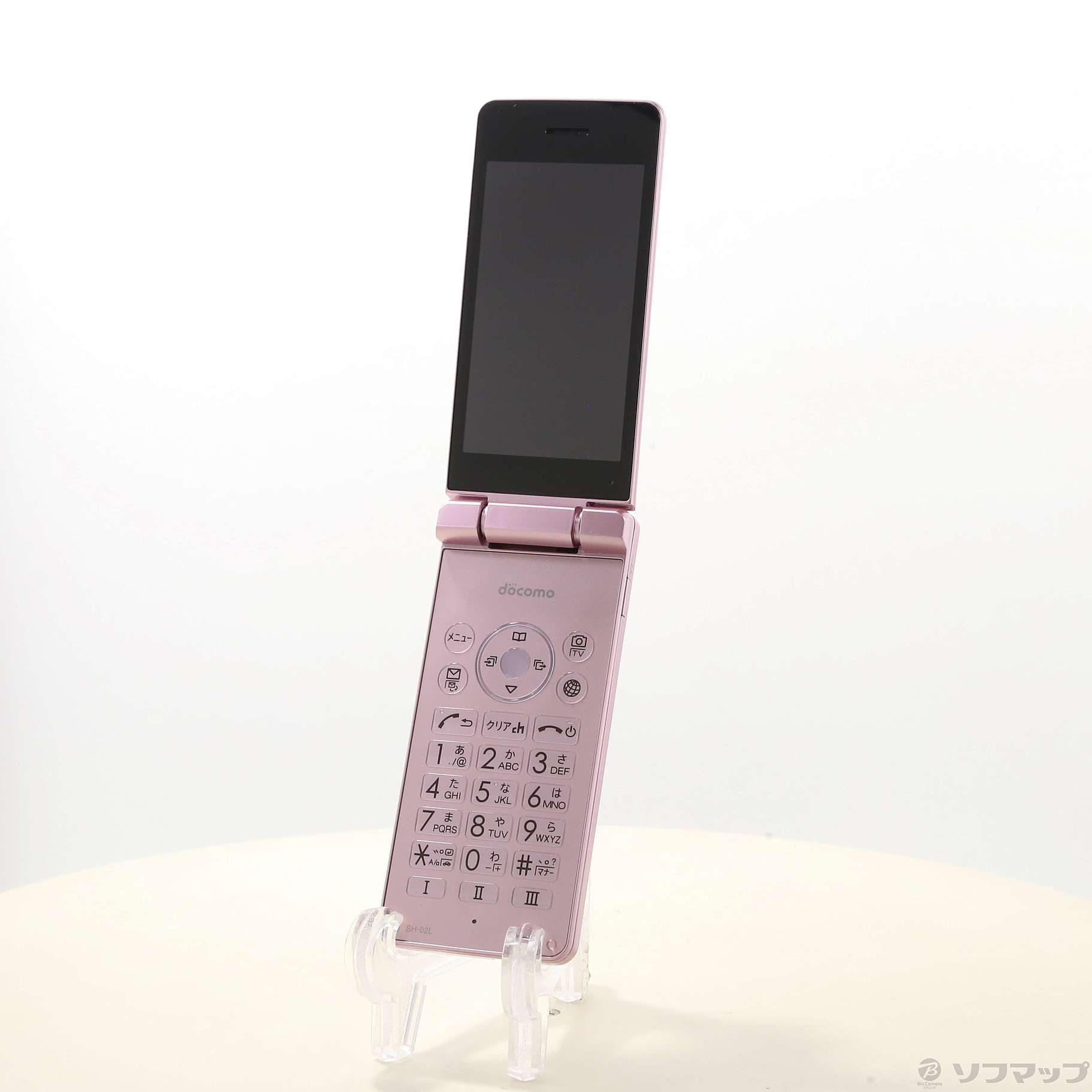 中古】AQUOS ケータイ SH-02L ピンク docomo [2133046889396] - リコレ