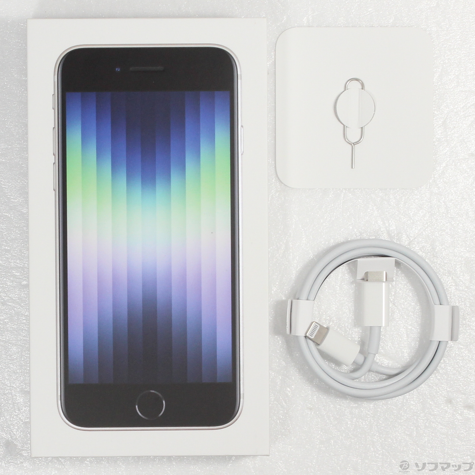 iPhone SE 高品質 (第3世代) ホワイト【本体のみ・SIMフリー】 SIM