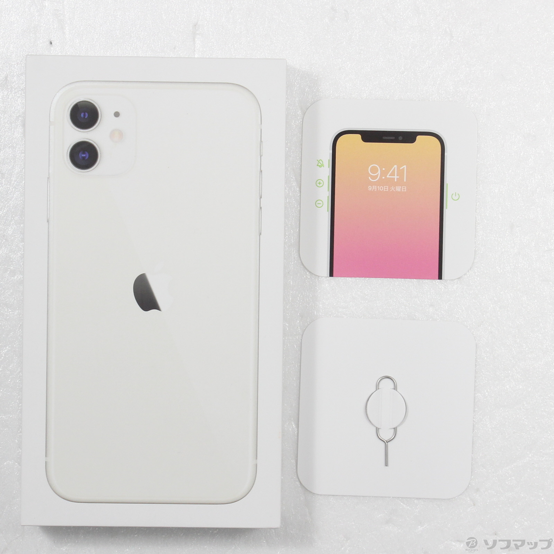 注文 Apple iPhone 11 ホワイト 箱付き 64GB 箱あり付属品Apple iPhone