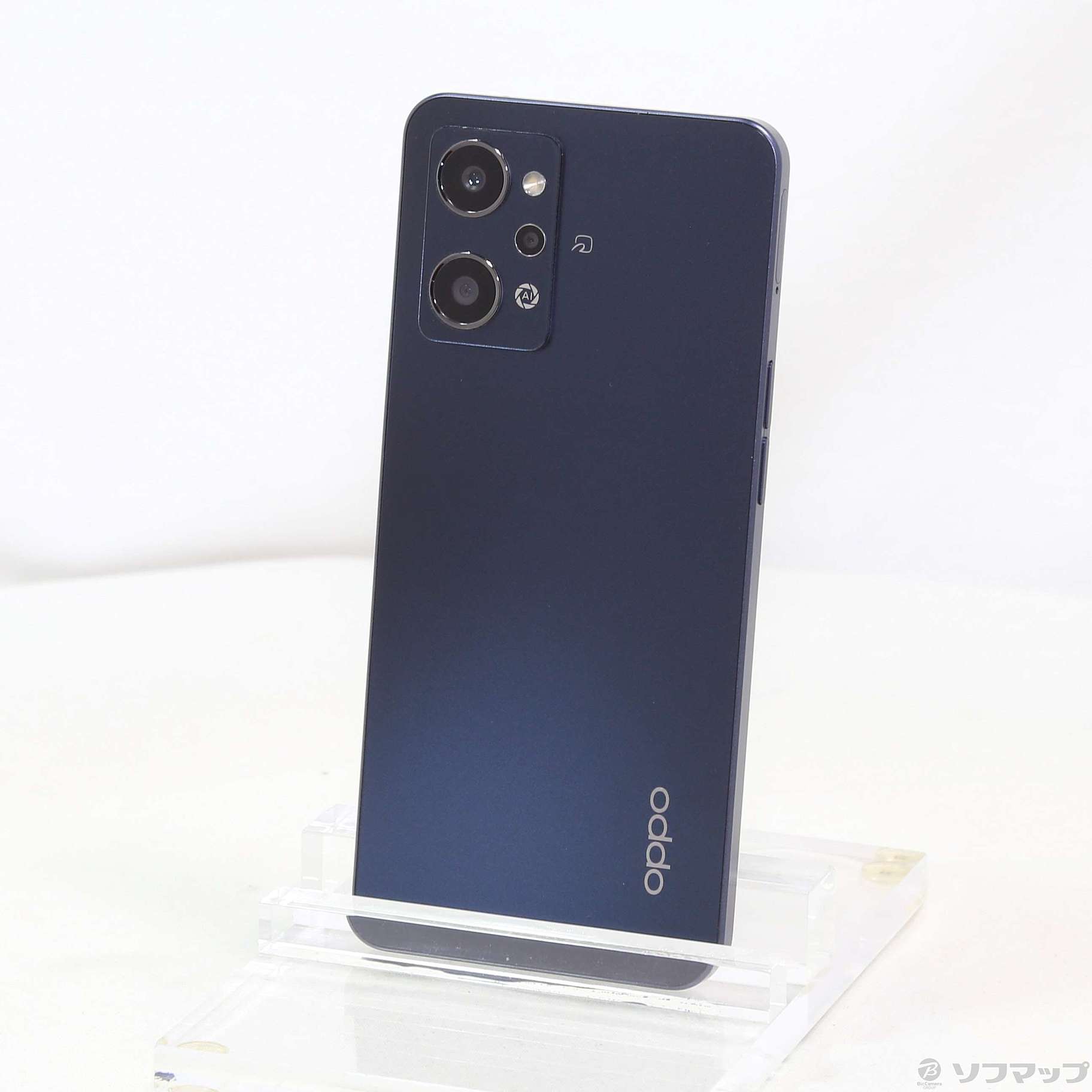 中古】OPPO Reno7 A 128GB スターリーブラック A201OP Y!mobile SIM
