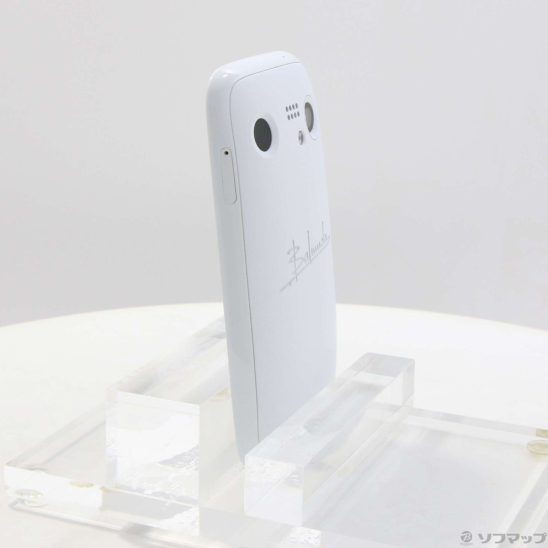 中古】BALMUDA Phone 128GB ホワイト X01A-WH SIMフリー
