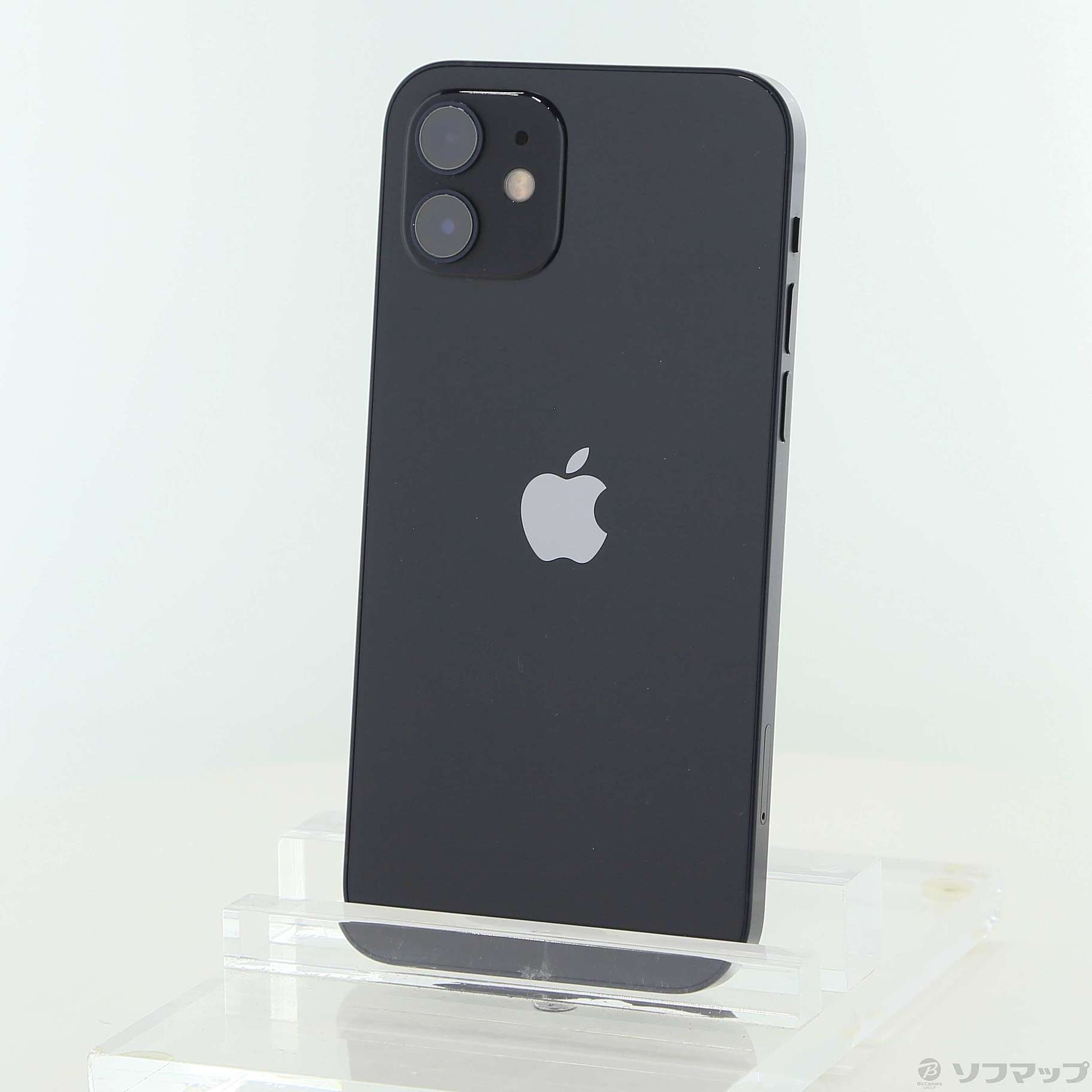 中古】iPhone12 256GB ブラック MGJ03J／A SIMフリー [2133070514509