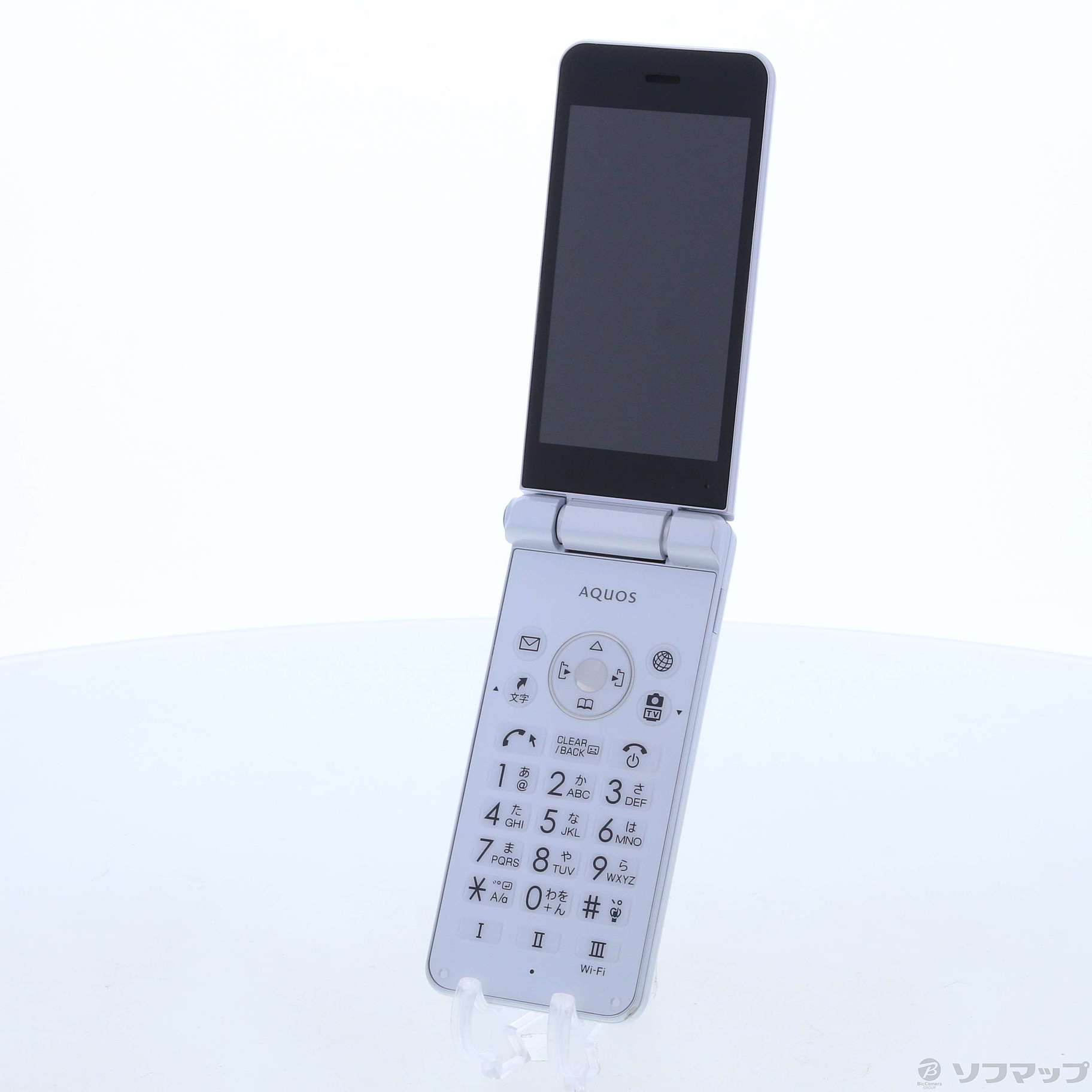 中古】AQUOS ケータイ2 602SH ホワイト Y!mobile [2133025521101