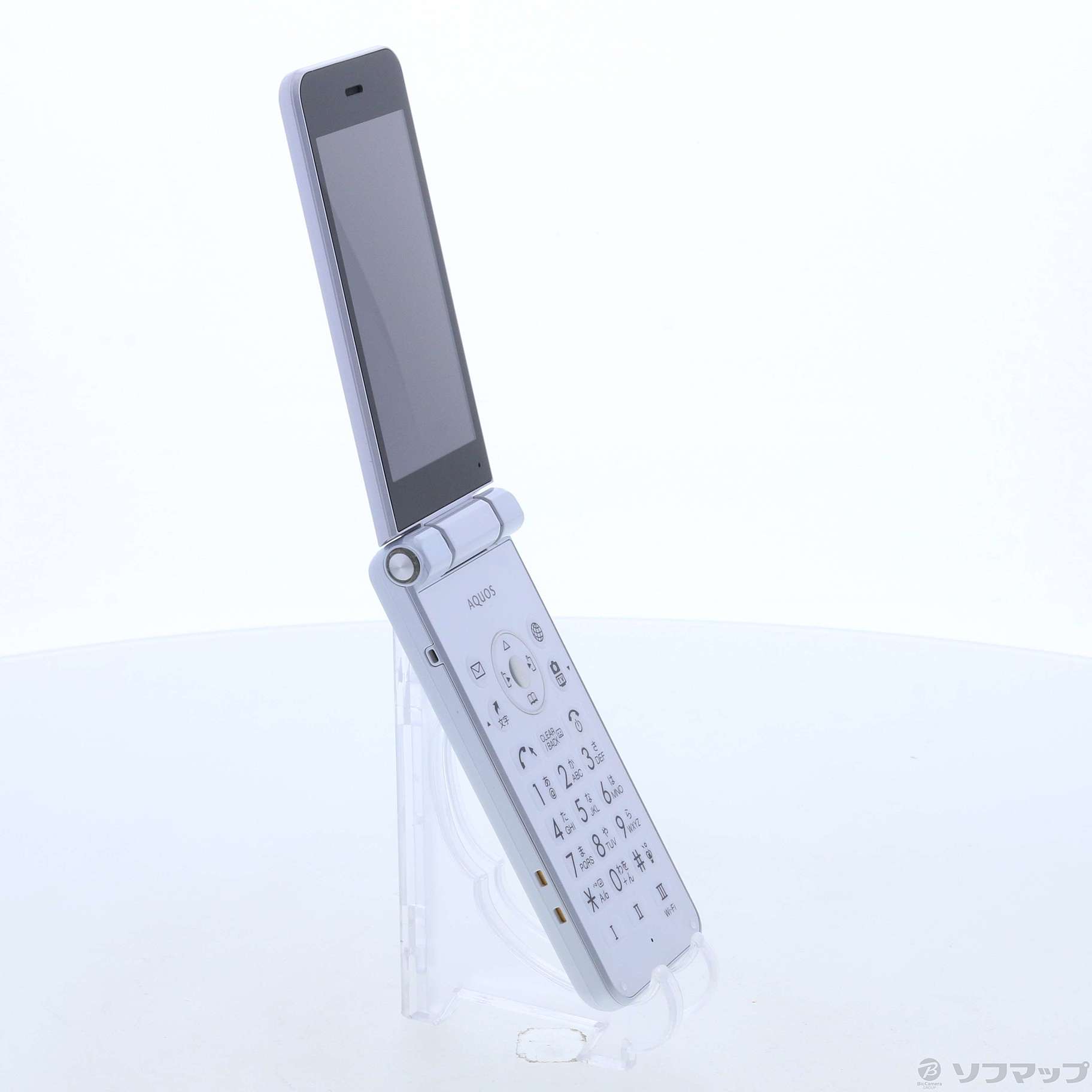 中古】AQUOS ケータイ2 602SH ホワイト Y!mobile [2133025521101
