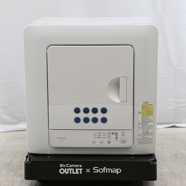 中古】〔展示品〕 衣類乾燥機 ED-608-W [2133026252738] - リコレ