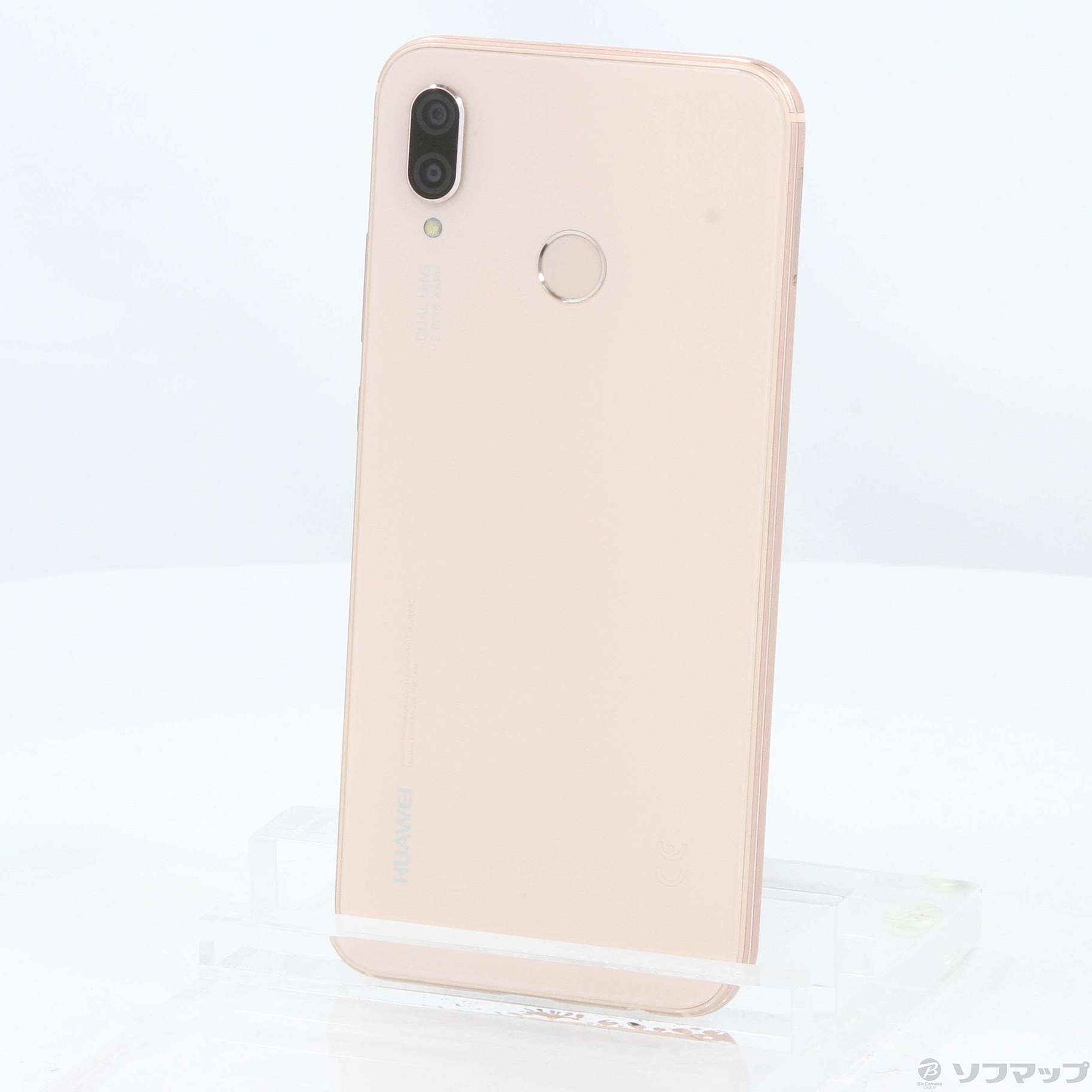 中古】HUAWEI P20 lite 32GB サクラピンク ANE-LX2J SIMフリー ◇03/06