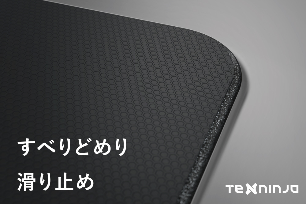 TENNINJA-Pad-w ゲーミングマウスパッド [250x210x4mm] 強化ガラス