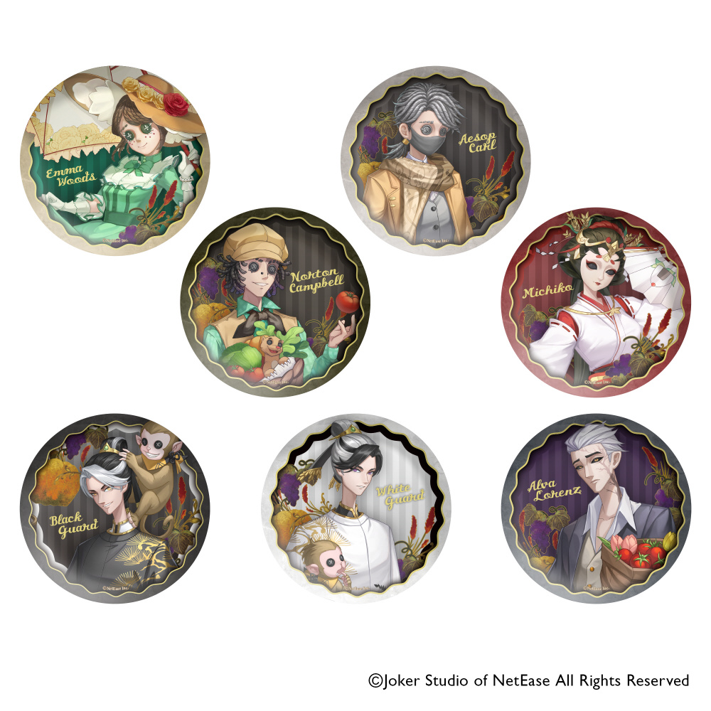 第五人格 庭師 エマ 缶バッジ 第五人格 缶バッジ 庭師 庭師(エマ・ウッズ)