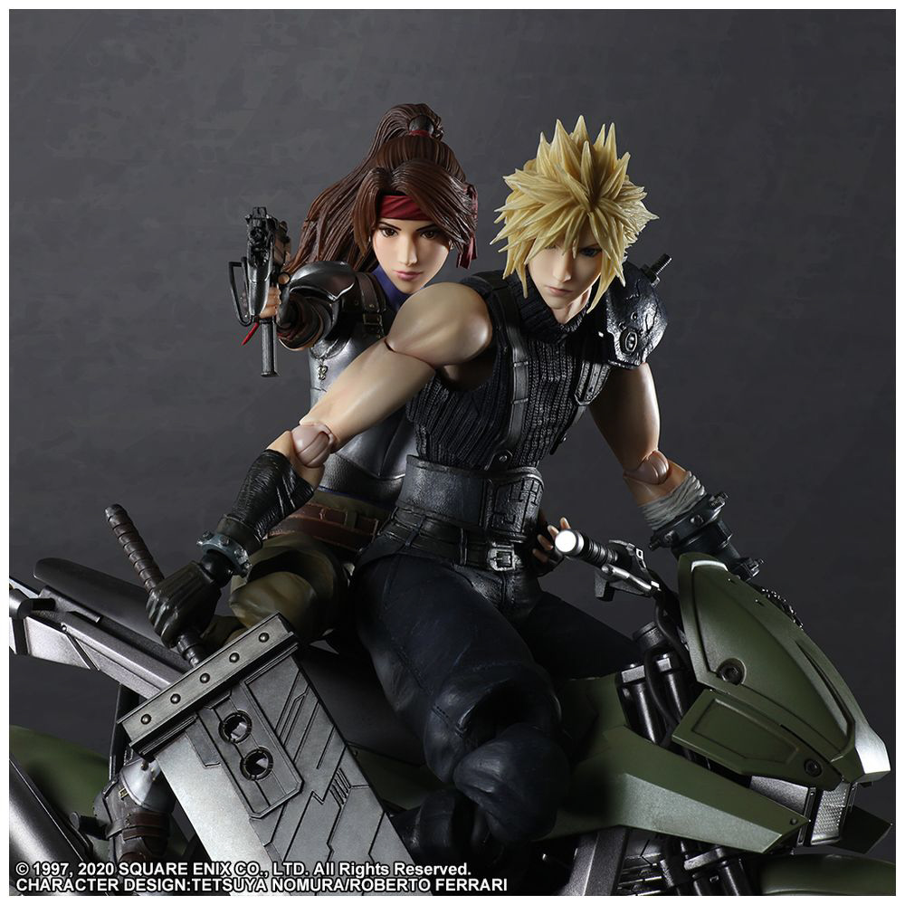 ファイナルファンタジーVII FF7AC PLAY ARTS改 シド＆ケットシー