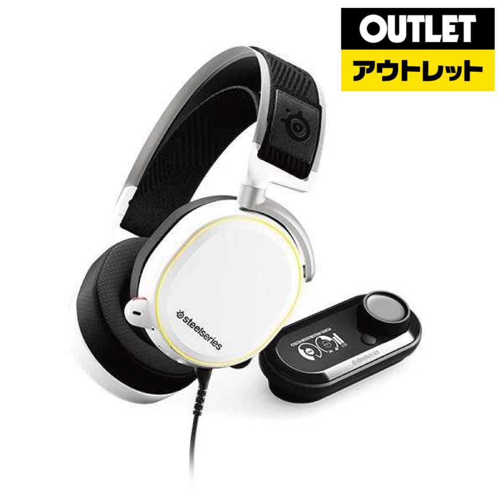 61454 有線ゲーミングヘッドセット Arctis Pro + Game DAC ホワイト