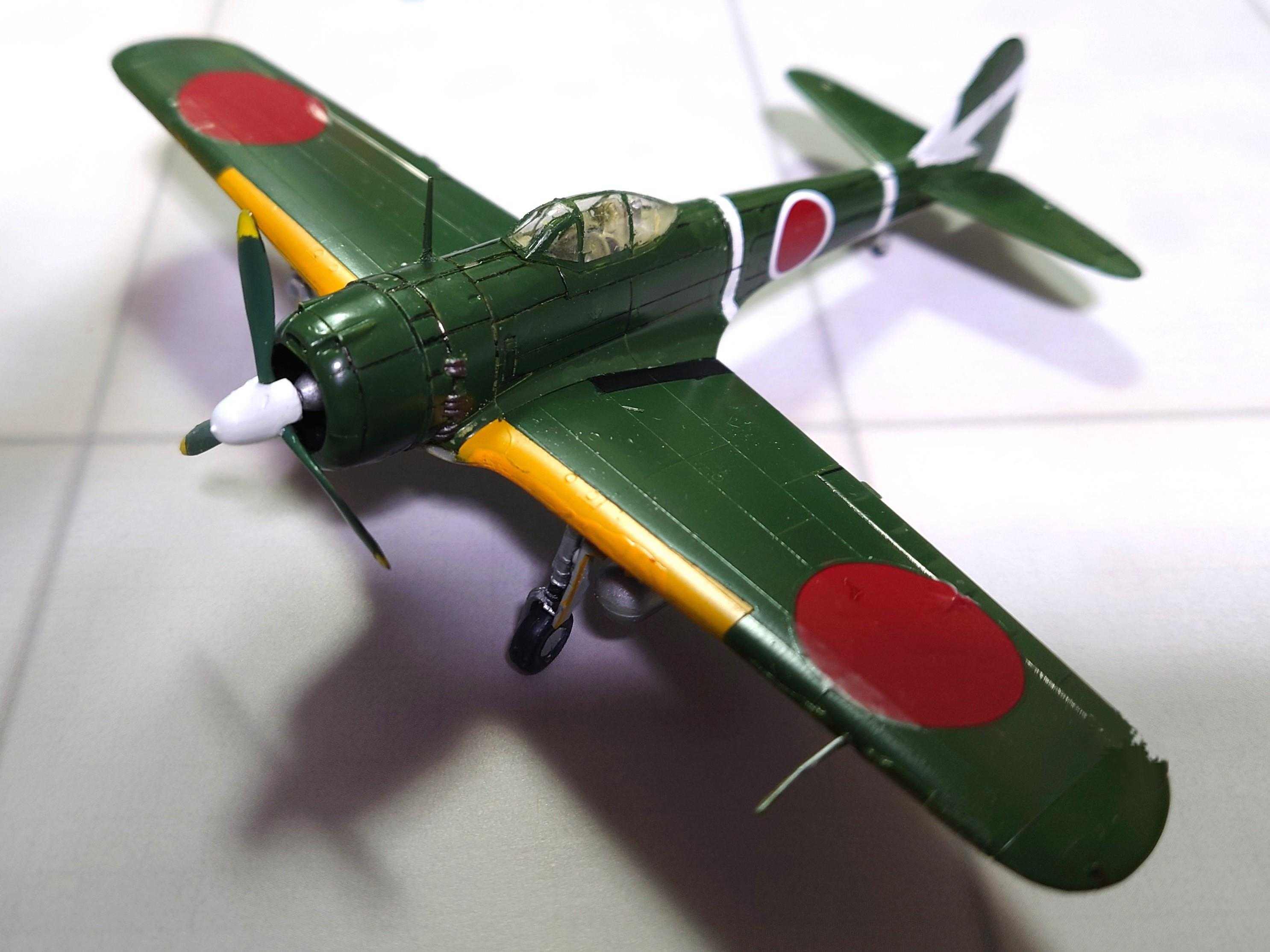 希少ガルテックス製 日本陸軍隼Ⅲ型1／72プラ・レジン・メタル組立