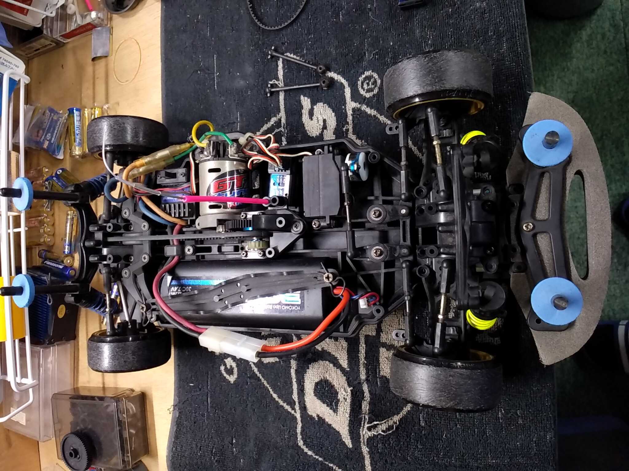 TAMIYA TA05を2駆ドリ化 | 荒倉基地活動報告 - 楽天ブログ