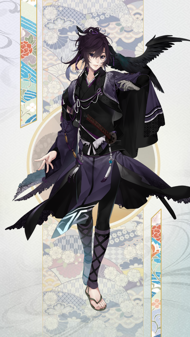 剣が君 九十九丸 夜長月の舞 缶バッジ ホロ 剣が君 九十九丸 夜長月の