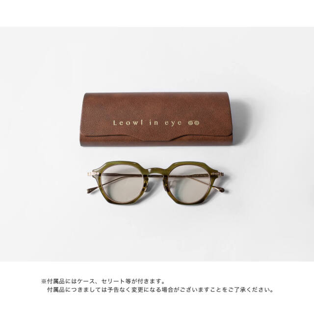 Leowl in eye ルオールインアイ コンビネーション スクエアサングラス