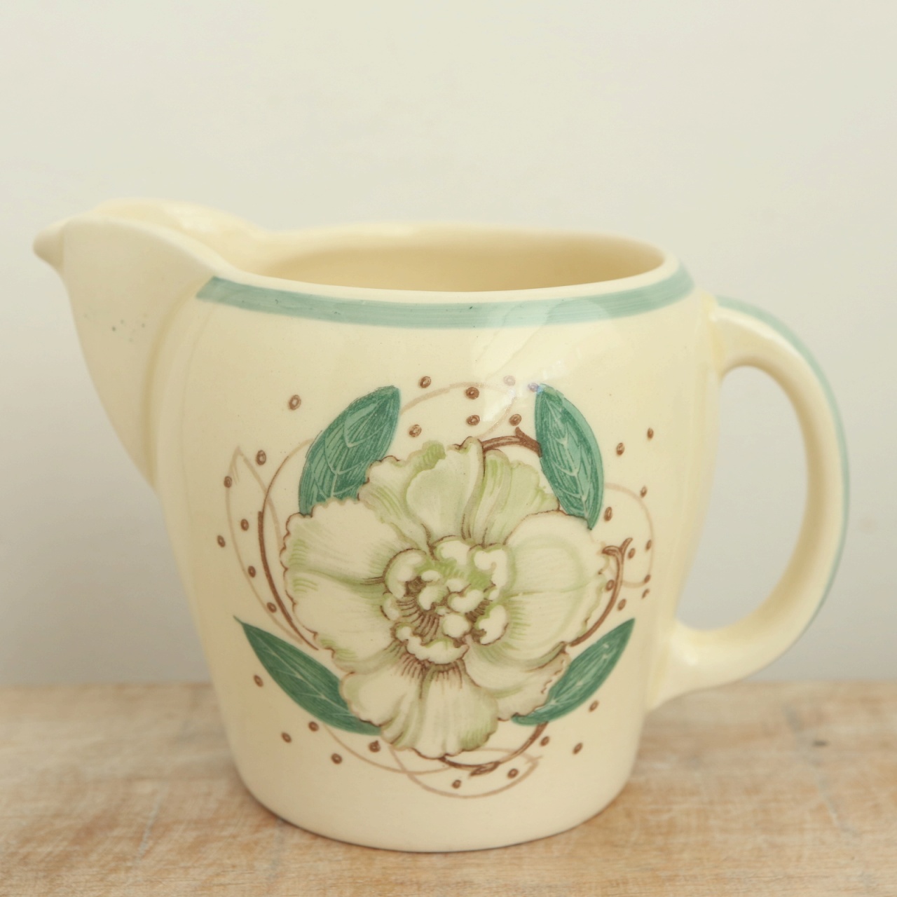 スージークーパー ガーデニア ミルクジャグ SUSIE COOPER