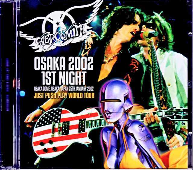 AEROSMITH エアロスミスツアー2002 バンドT コピーライトあり