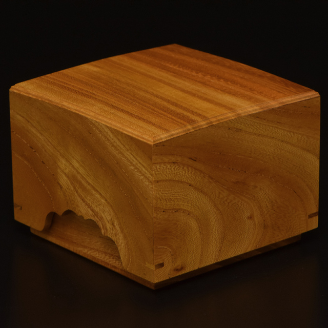 ケヤキ駒箱 | 前川榧碁盤店