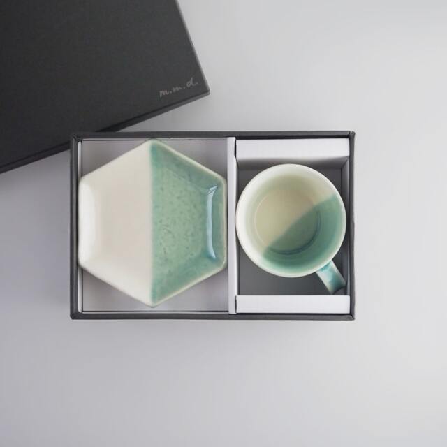 カップ＆ソーサー / true colors line / ギフトボックス＆熨斗付き