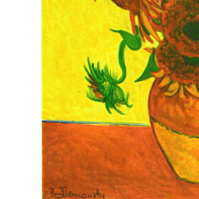 ゴッホ「14輪のひまわり」リトグラフ パリ工房制作｜絵画販売