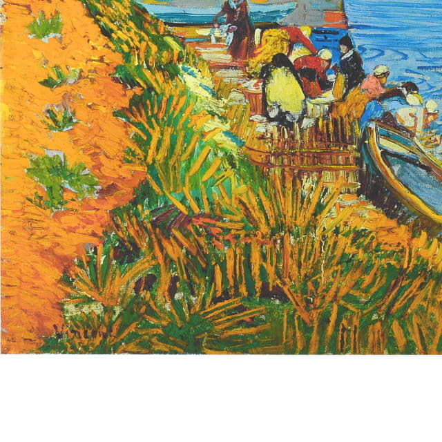 森本草介、絵画、美人画、油彩6号、裸婦、憩いの時、新品額縁、肉筆