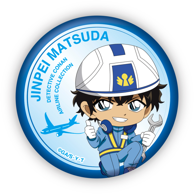 名探偵コナン 警察学校 降谷零 諸伏景光 デフォルメ 缶バッジ 名