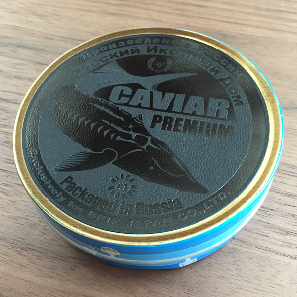 純ロシア産最高級キャビア “BLACK DIAMOND ROYAL IMPERIAL” 250g缶