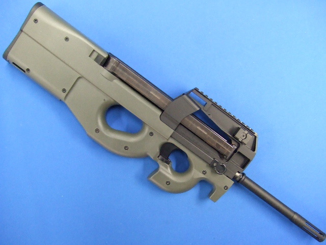 マルイ電動ガン P90ハイサイクル内部カスタム ドラムマガジンなど