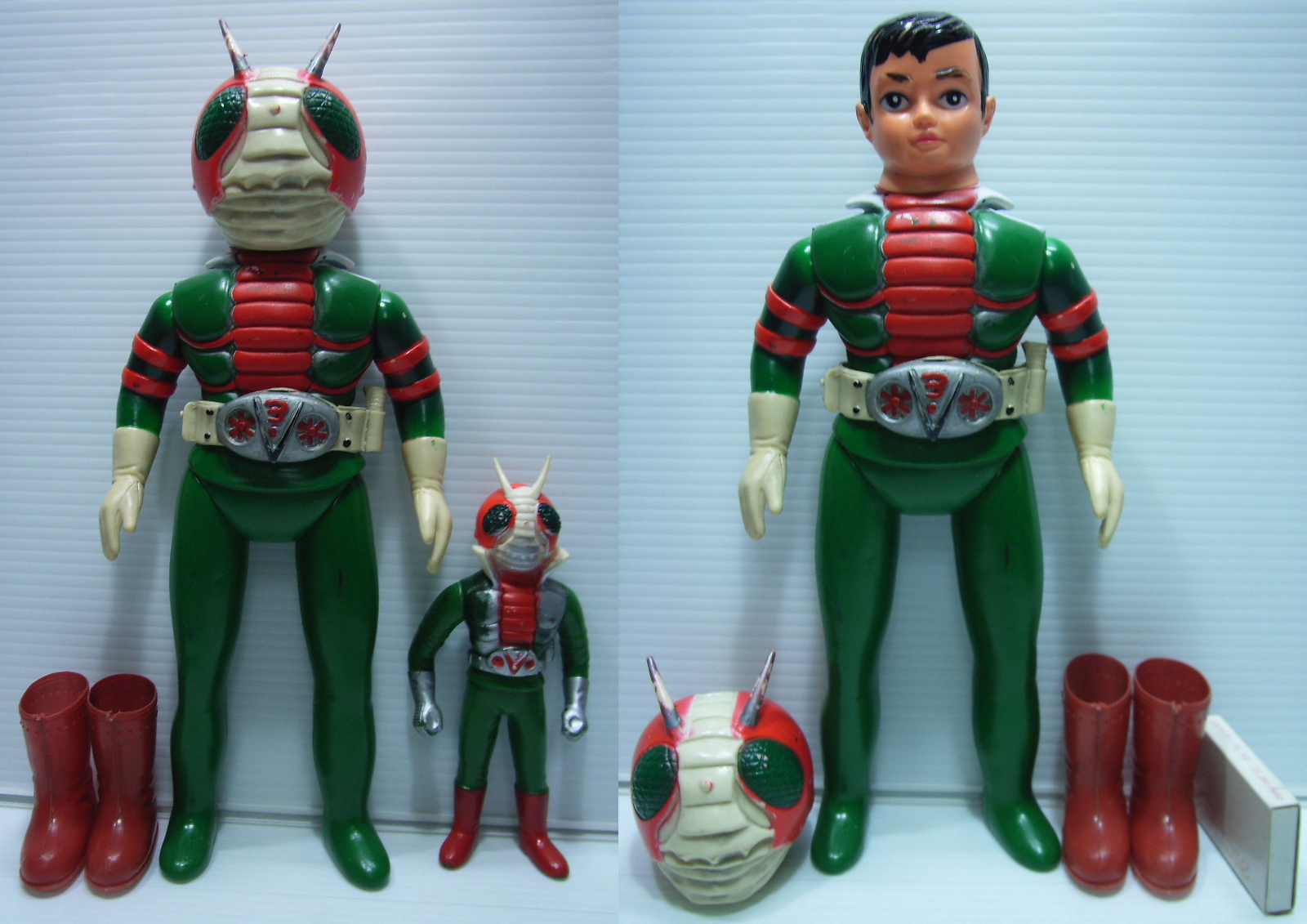 仮面ライダー ソフビ 当時 レトロ