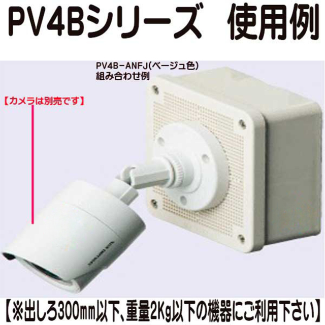 PV4B-ANFM | パワーバンド取付対応露出用取付自在フタ高耐候性四角