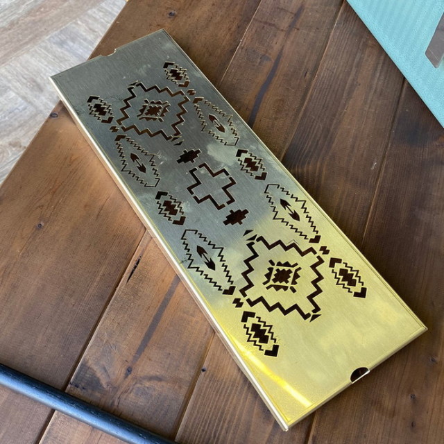 802products 麻の葉柄ワンユニットプレート 802products 麻の葉柄ワン