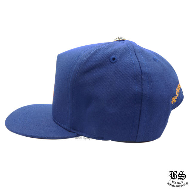 クロムハーツベースボールキャップ5パネルCHブルー|クロムハーツ通販