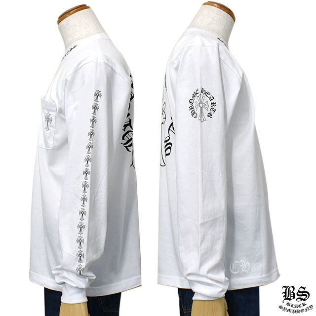 クロムハーツロングTシャツCHクロスホワイト|クロムハーツ通販専門店