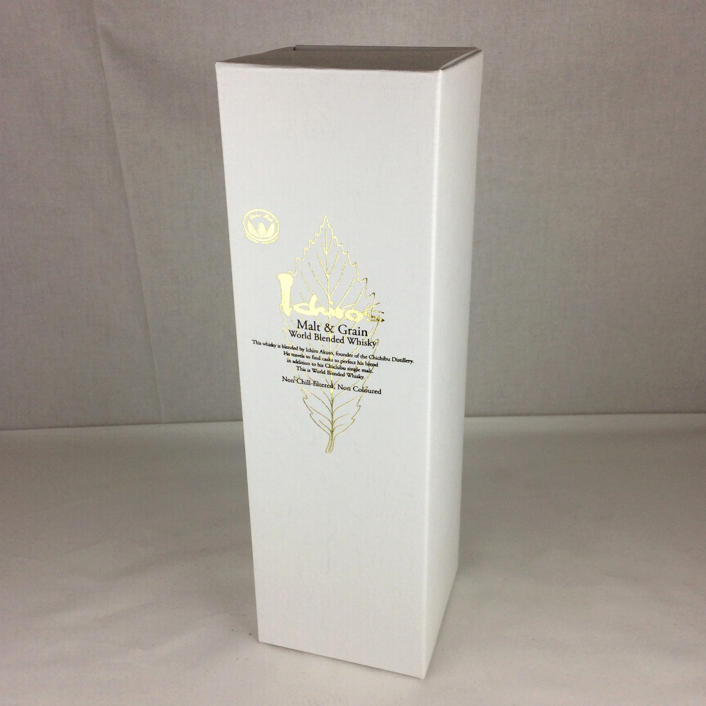 N844)【BOXのみのご購入不可】イチローズ モルト＆グレーン ホワイト