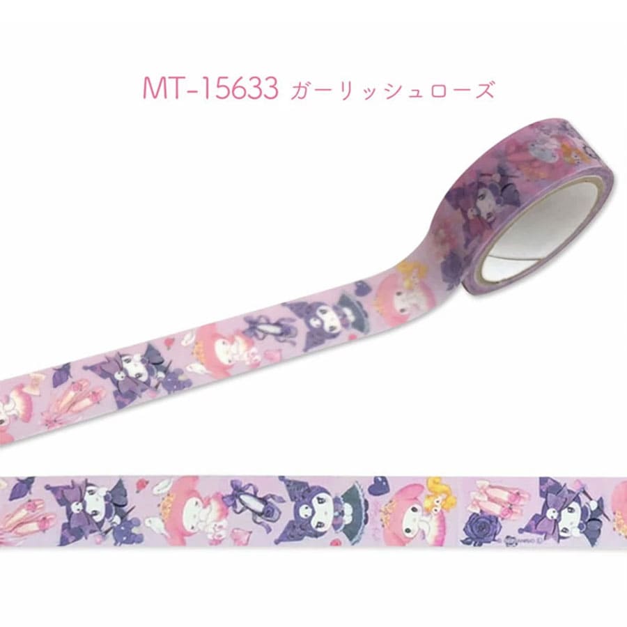 バレエ雑貨＞サンリオ×MikiTakei（たけいみき）・マスキングテープ