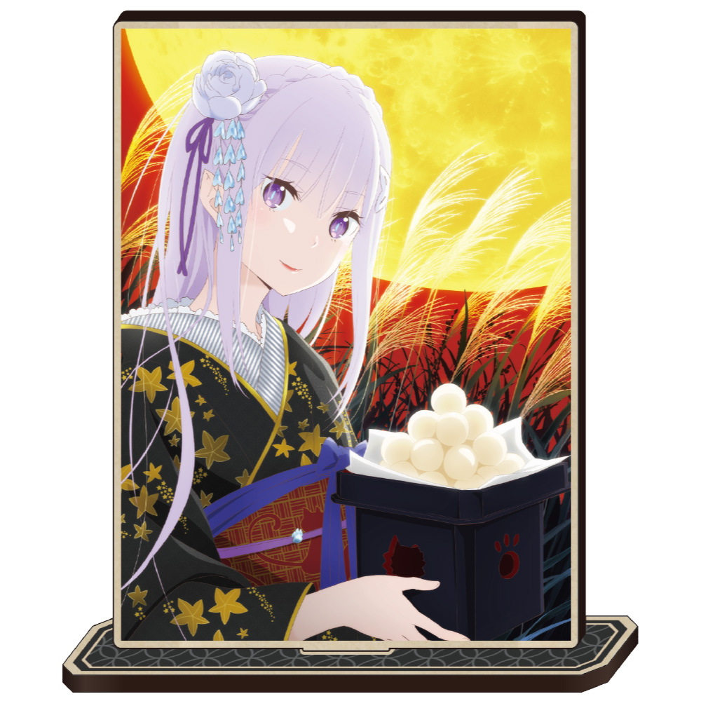 Re:ゼロから始める異世界生活 クリアファイル エミリア&レム