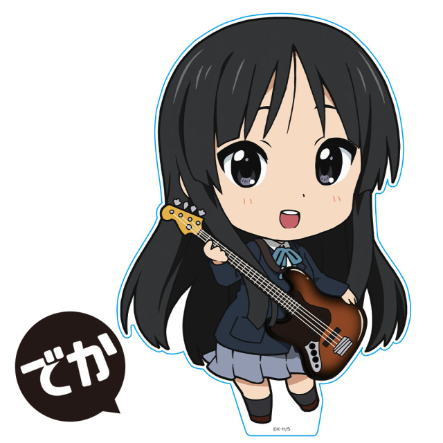 けいおん！ でかぷにこれ！アクリルフィギュア［秋山 澪］