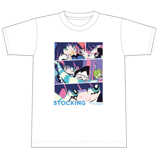 New PANTY & STOCKING with GARTERBELT Tシャツ ストッキング Lサイズ