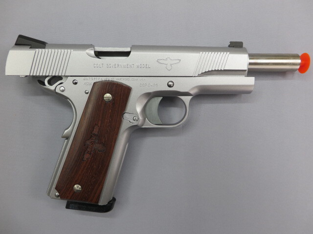 SCW コルトガンサイトピストル オールシルバー ウエスタンアームズ