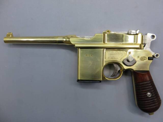 マルシン】モーゼルM712 徳国製刻印 木製グリップ付き SMG・金属モデルガン