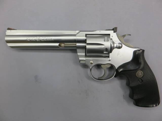 カート12発付 KSC キングコブラ 6インチ モデルガン マグナム