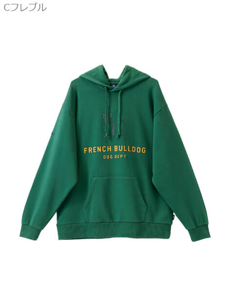 UNISEX】犬種プルパーカー