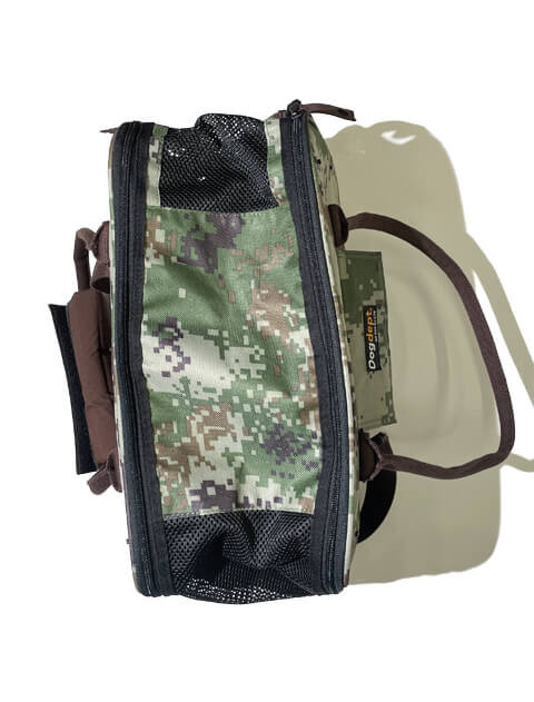 DOG GOODS】カモフラキャリーバッグ