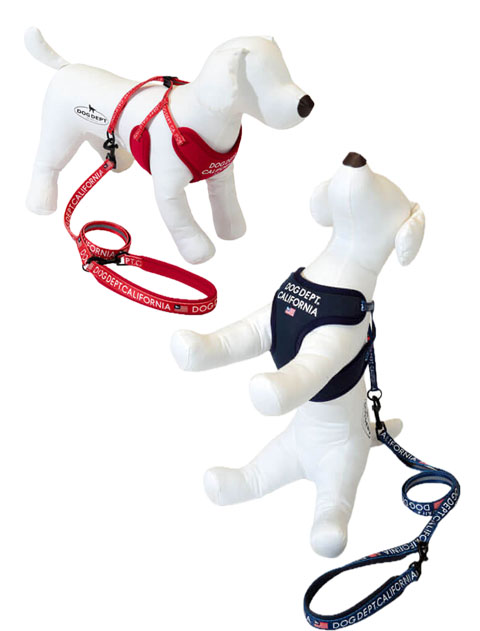 DOG GOODS】クラシックロゴリード＆ソフトハーネスセット