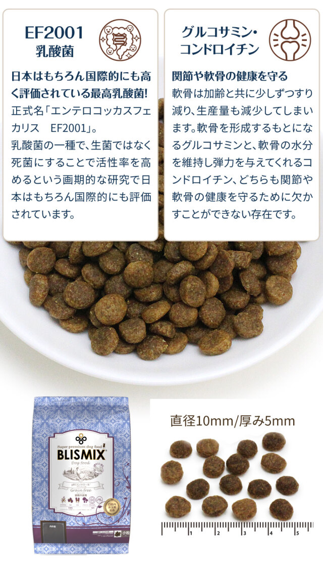 ブリスミックス ドッグフード pHコントロール チキンレシピ 小粒 1kg