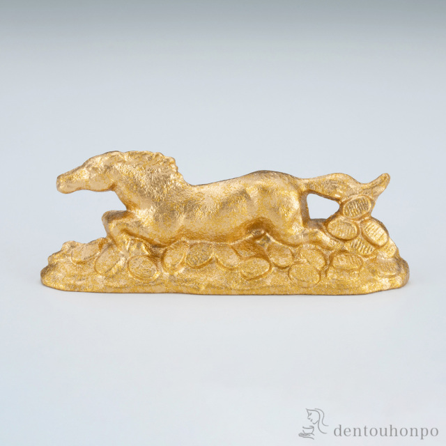 旧蔵 銅製 馬モチーフ文鎮 飾り 置物 旧蔵 銅製 馬モチーフ文鎮 飾り