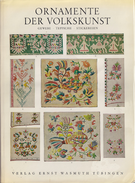 古書古本 dessin：ORNAMENTE DER VOLKSKUNST+ORNAMENTE DER VOLKER