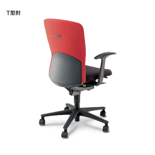 内田洋行 ルディオ(Ludio)チェア ハーフカバータイプ ミドルバック 肘