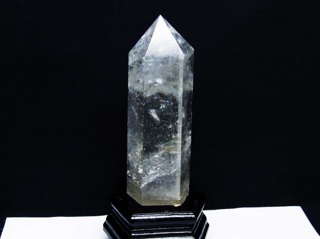 パワーストーン 天然石 虹入りヒマラヤ水晶六角柱[T627-6402]