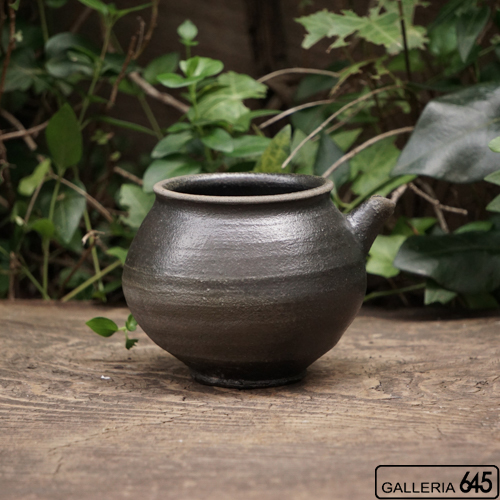 黒唐津片口（共箱有）